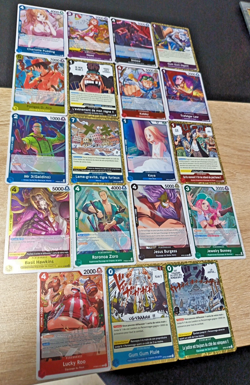 Lot De 19 Cartes R One Piece HOLO full art alternative etat neuf NM rare - Image 1