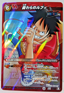 Monkey D. Luffy Cards SR Holo Pirates Japanese Carddass Collection One Piece - Image 1