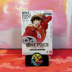 Sealed Luffy One Piece Day 24 OP07-109 Japanese Promo - Image 1