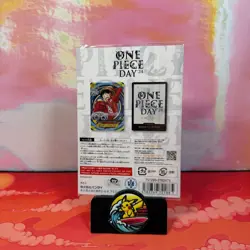 Sealed Luffy One Piece Day 24 OP07-109 Japanese Promo - Image 3
