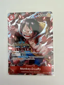 One Piece Monkey.D.Luffy ST01-012 Winner Treasure Cruise Promo Vol. 5 - Image 1
