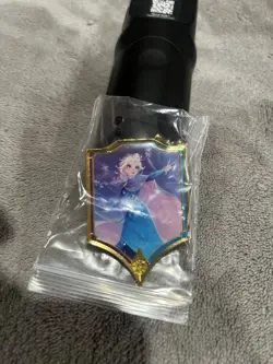 2025 Disney Lorcana Challenge Exclusive Elsa Ice Maker Pin Frozen - Image 1