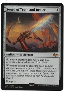 Sword of Truth and Justice - [Foil] Modern Horizons NM - Image 1