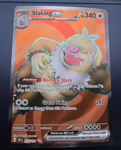 Slaking ex 227/191 - S&V: Surging Sparks Ultra Rare - Pokemon TCG (NM) - Image 1
