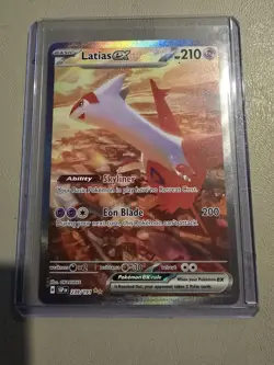 Pokemon TCG Latias Ex SIR 239/191 Surging Sparks Special Illustration Rare NM - Image 1