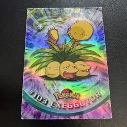 Exeggutor rainbow Foil Topps Pokemon TV Animation Edition Series #103 2000 - Image 1