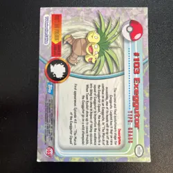 Exeggutor rainbow Foil Topps Pokemon TV Animation Edition Series #103 2000 - Image 4