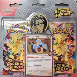 Pokemon Mega Evolution: Ascended Heroes 2-Pack Blister Collection New Sealed - Image 1