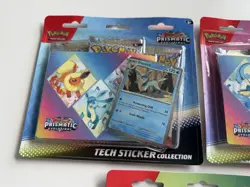 Pokemon Prismatic Evolutions Tech Sticker Collection Set - Factory Sealed! - Image 2