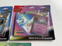 Pokemon Prismatic Evolutions Tech Sticker Collection Set - Factory Sealed! - Image 3
