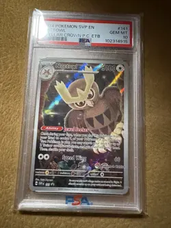 Pokemon Noctowl 141 Pokemon Center Promo PSA 10 - Image 1
