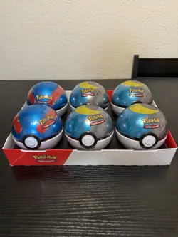 Pokemon Poke Ball Tin Display E25 Lot of 6🔥 - Image 1