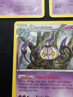 Mint Pokemon Chandelure Line Noble Victories 60/101 - Image 4