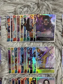 120x Lot SRs One Piece TCG / English OP06 to OP14 / Boa , Nami , Perona , Luffy - Image 4