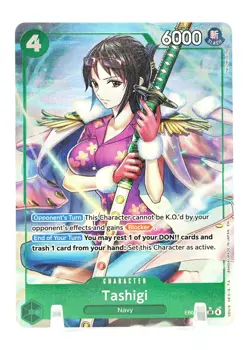 One Piece - Tashigi EB03-018 (SR) Alt Art Heroines Edition English NM/M - Image 1