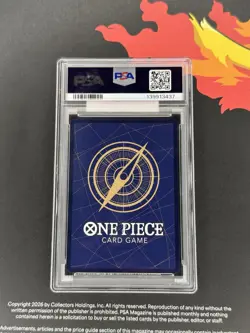2025 ONE PIECE OP 12 EN YASOPP SPECIAL ALTERNATE ART PSA 10 GEM MINT - Image 2