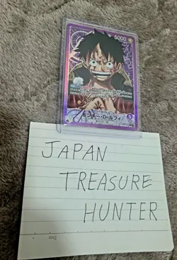 One Piece TCG Monkey D. Luffy OP05-060 Leader Parallel Face Art Awakening JP NM - Image 2