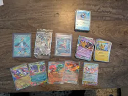 Pokemon card Lot - Holos, EX's, Promo Thundurus, Bulk, Reverse Holos - Image 1