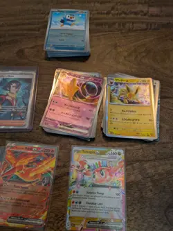 Pokemon card Lot - Holos, EX's, Promo Thundurus, Bulk, Reverse Holos - Image 4