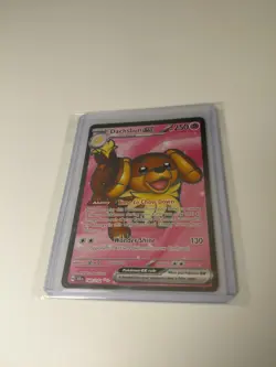 Dachsbun EX 160/142 Ultra Rare Stellar Crown Illustration Mint Pokemon Card - Image 1