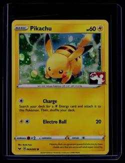 Pokemon TCG League & Championship Cards #065/202 Pikachu - Image 1