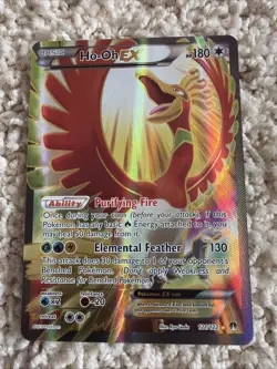 Ho-Oh EX 121 XY BREAKpoint Full Art Card Pokemon TCG - Image 1