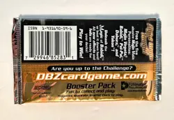DragonBall Z Babidi Saga 12 Card Booster Pack (2003) Factory Sealed - Image 3