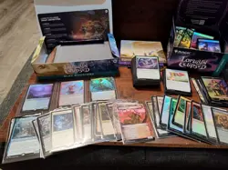 725 MtG Lorwyn Eclipsed Lot: Open Draft Night & Play Booster Box- Mythic & Foils - Image 1