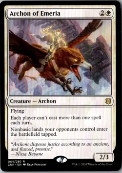 Zendikar Rising #4 Archon of Emeria - Image 1