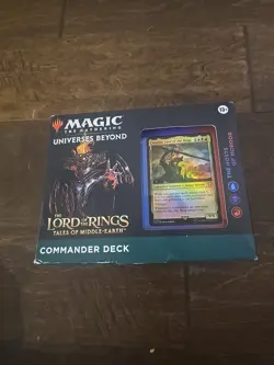 Magic the Gathering Commander Deck Hosts of Mordor Lord of the Rings *New 195166205052 - Image 1