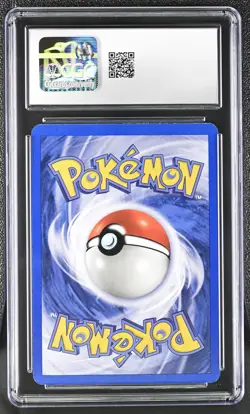 CGC 8 Poliwrath 2000 Base Set 2 15/130 Blue Dot Error Holo Pokemon Card - Image 2