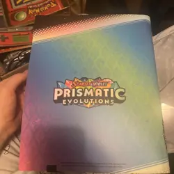 Pokemon - Prismatic Evolutions Binder NEW - BINDER ONLY - Image 2