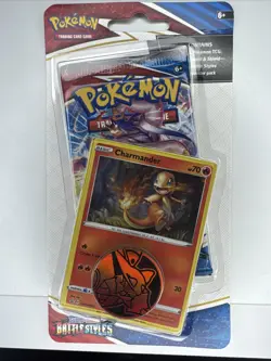 Nintendo Pokemon TCG Battle Styles Booster Pack Charmander (SWSH092) 728192526978 - Image 1