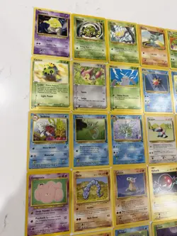 Pokemon Lot of 49 Cards Vintage WOTC Fossil Base Jungle Neo Destiny E Reader - Image 4