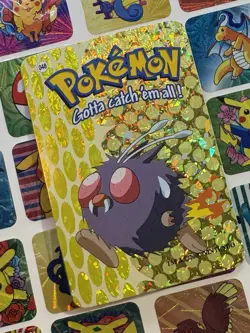 Pokemon 151 Vintage Pocket Monsters Vending HOLO Prism Sticker 2000 Nintendo - Image 4