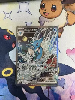 Pokemon Kingdra EX 131 Scarlet & Violet Shrouded Fable Promo - Image 1