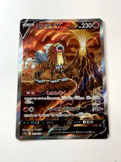 Entei V 213/172 VSTAR Universe SAR S12A Pokemon Japanese Crown Zenith NM+ Mint - Image 1