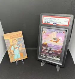 Pokemon Charizard ex SIR PSA 9 Sv: Scarlet & Violet 151 2023 - Image 1