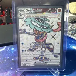 Greninja ex - 198/167 - Pokemon Twilight Masquerade Full Art Ultra Rare - NM - Image 1