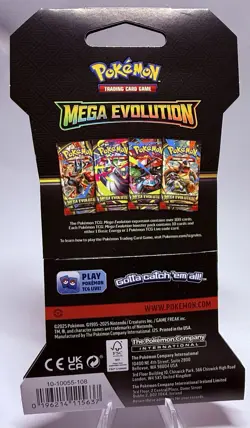 Pokemon TCG: Mega elEvolutions- Sleeved Booster Pack - Image 2