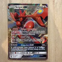 SCIZOR GX - Celestial Storm - #90/168 GX Full Art - Pokemon TCG - Image 1