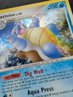 Mint Pokemon Holo Blastoise Platinum Set 2/127 - Image 2