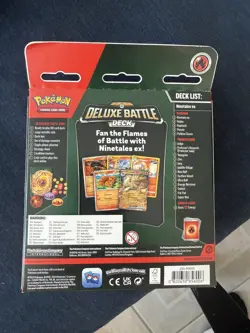 Pokemon Deluxe Battle Deck NINETALES EX TCG - Image 2