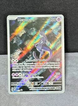 Pokemon TCG Mewtwo 52 Black Star Promo Scarlet & Violet 151 Premium Collection - Image 2