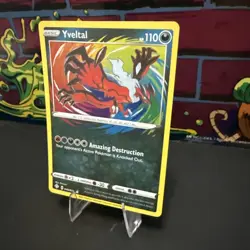Yveltal ⭐ 046/072 Holo Amazing Rare Shining Fates 2021 Pokemon NM - Image 3