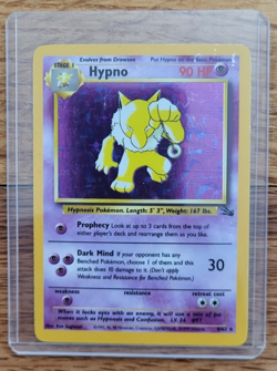 Pokemon TCG - Hypno - 8/62 Fossil Set - Holo - Image 1