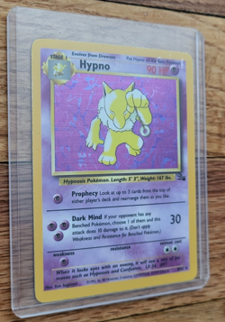 Pokemon TCG - Hypno - 8/62 Fossil Set - Holo - Image 2