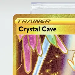 Pokemon TCG Evolving Skies Trainer Crystal Cave 230/203 Secret Rare Full Art NM - Image 2