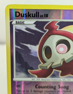 Duskull Shiny SH2 Reverse Holo Rare D&P Stormfront Secret Rare Pokemon TCG MP - Image 2