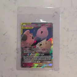 Pokemon Togepi & Cleffa & Igglybuff GX 143/236 Sm-Cosmic Eclipse TAG TEAM Holo … - Image 1